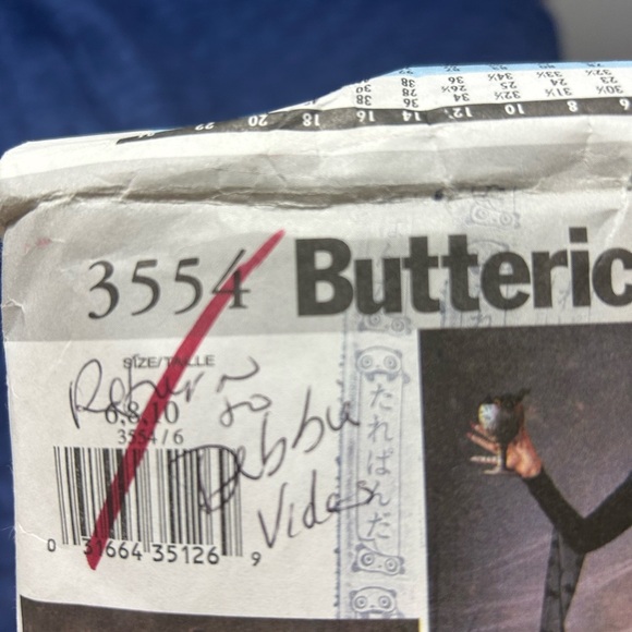 Butterick 3554 Pattern- Halloween, cosplay, theatre, skating and more - Picture 2 of 6